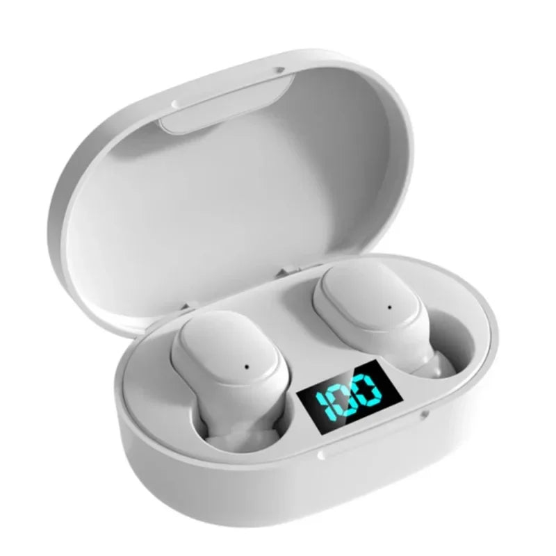 Fones de ouvido  Bluetooth de Led Microfone Integrado + Controle de Volume