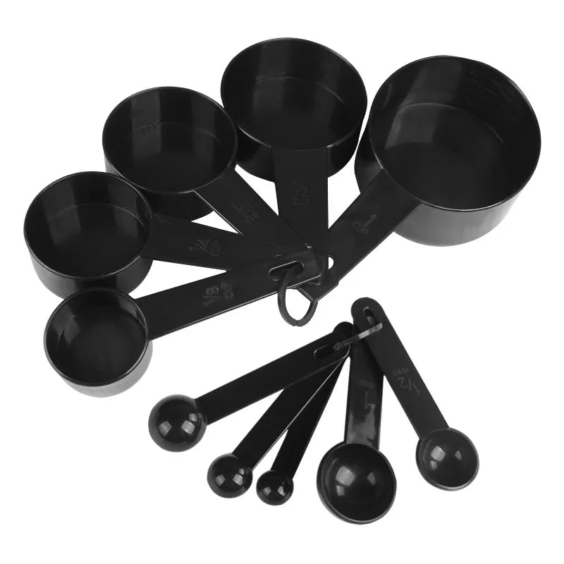Conjunto de Colheres e Xícaras Medidoras