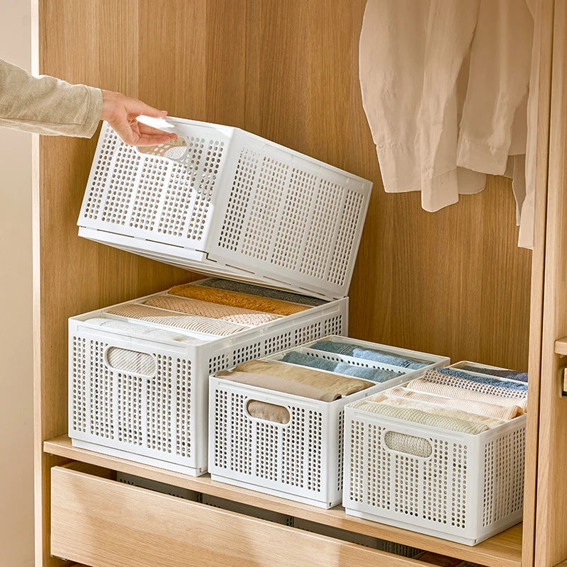 Organizador Dobrável – Praticidade, Espaço e Estilo.