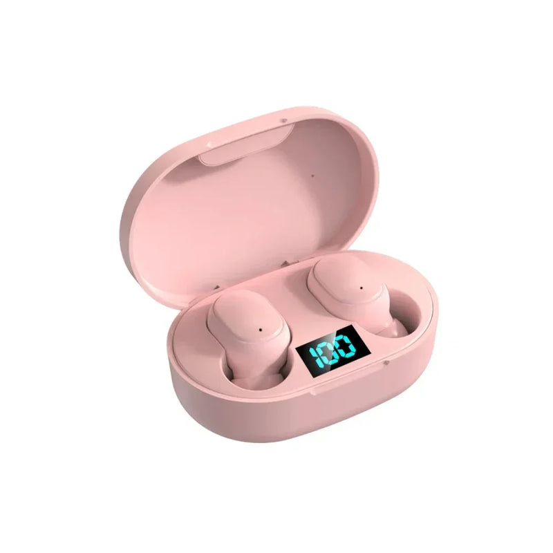 Fones de ouvido  Bluetooth de Led Microfone Integrado + Controle de Volume