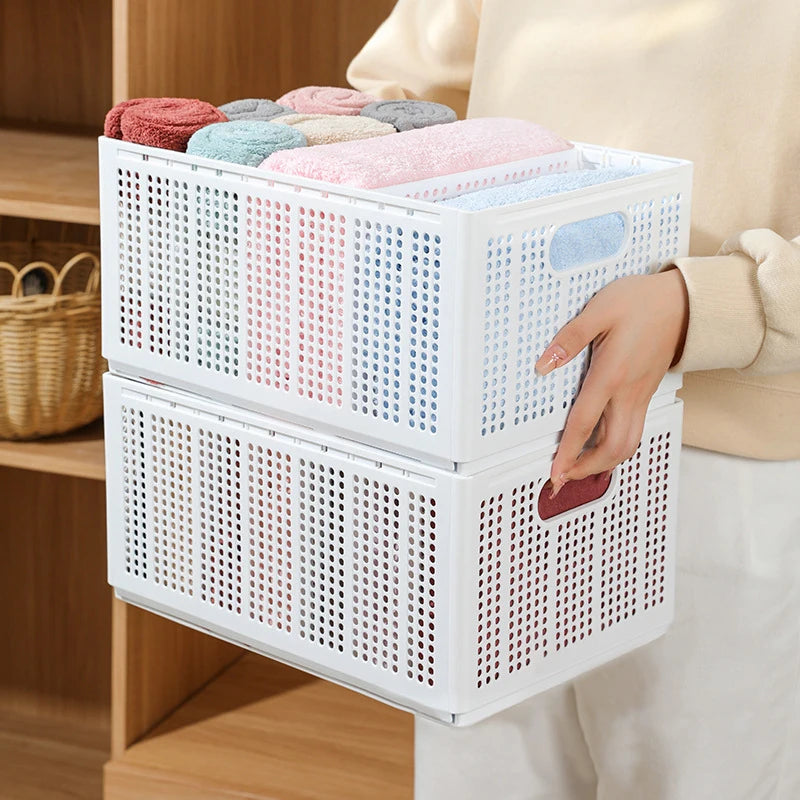 Organizador Dobrável – Praticidade, Espaço e Estilo.