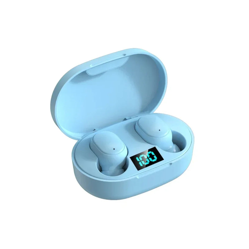 Fones de ouvido  Bluetooth de Led Microfone Integrado + Controle de Volume
