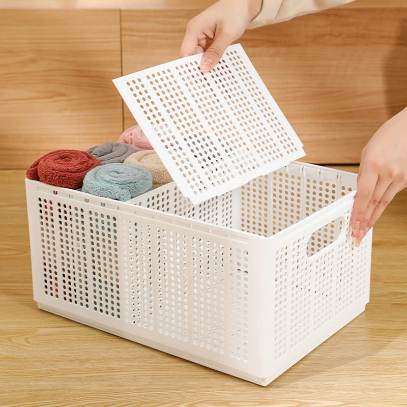 Organizador Dobrável – Praticidade, Espaço e Estilo.