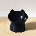 Tigela elevada para gatos WhiskerWare Arredondada